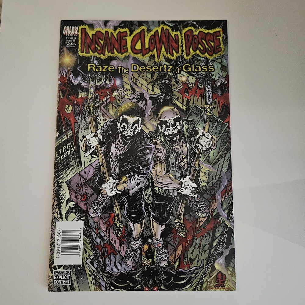 Insane Clown Posse Chaos Comics #1 November 1999 Volume 3 ICP
